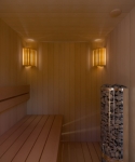 Sauna lamps SAWO LAMP AND LATTICE SET 914-VD, CEDAR