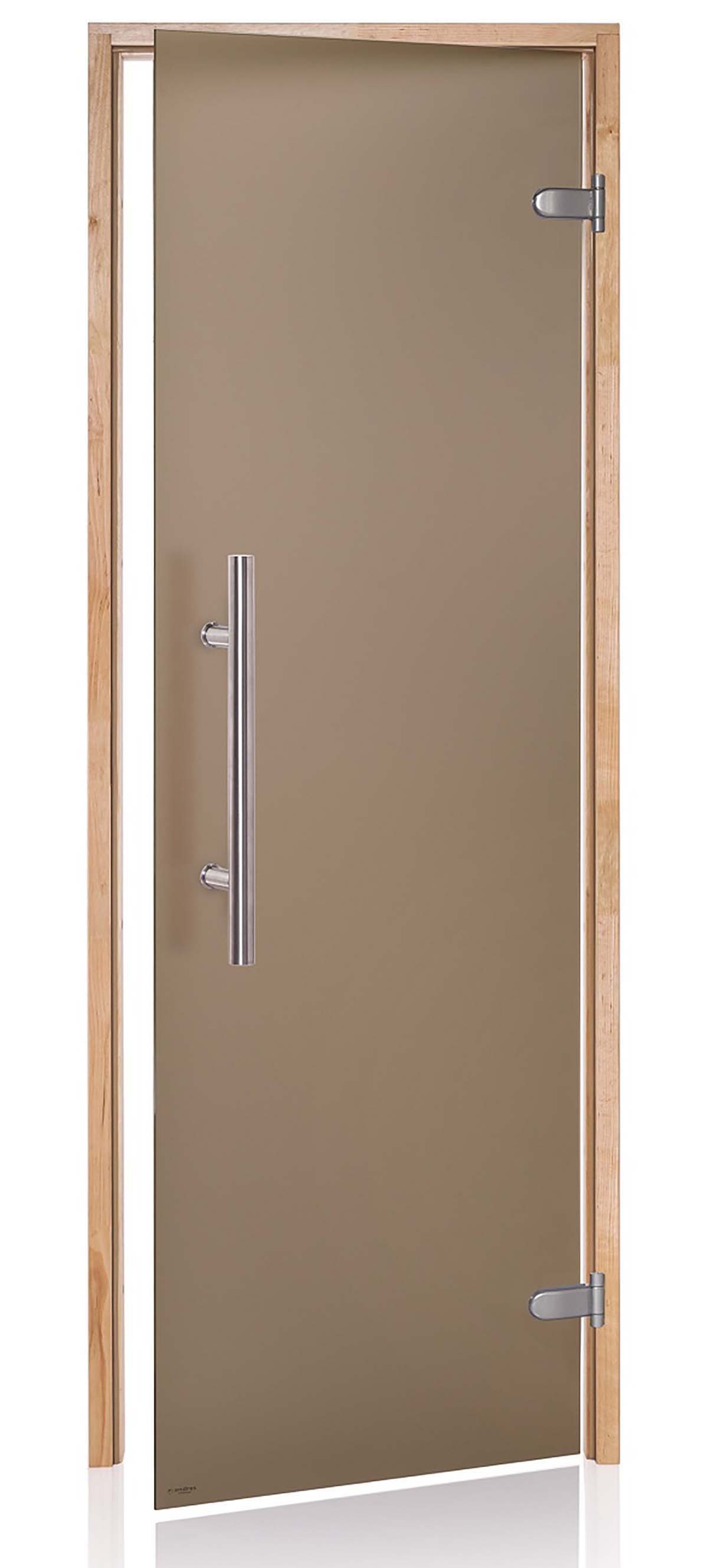 Ad Premium Light Sauna Dveri Universalnaya 80 X 200 Matovo Bronzovyj Saunainter Com