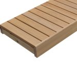 Modulaariset elementit saunapenkille VALMIS MODUULI, LEPPÄ, 140x600x1600-2400mm