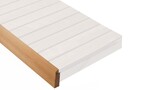 Sauna bench materials ALDER BENCH FRONT PANEL SHA 40x140x2400mm ALDER BENCH FRONT PANEL SHA 40x140x1800-2400mm