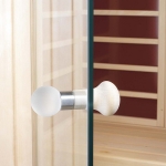 Miscellaneous ELIGA HANDLE FOR GLASS DOOR, GLASS-WOOD