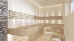 Éléments modulaires pour banc de sauna FINI MODULE, TREMBLE, 140x600x1600-2400mm