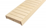 Modular elements for sauna bench PREMADE MODULE, ASPEN, 140x400x1600-2400mm