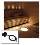 Eclairage fibre optique pour sauna KIT CARIITTI ÉCLAIRAGE SAUNA AVEC PROJECTEUR VPL25-E161, 1524008 KIT CARIITTI ÉCLAIRAGE SAUNA AVEC PROJECTEUR VPL25-E161