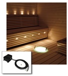 Glasfaseroptik Beleuchtung für sauna CARIITTI LICHT SAUNA SET MIT PROJEKTOR VPL25-E161, 1524008 CARIITTI LICHT SAUNA SET MIT PROJEKTOR VPL25-E161