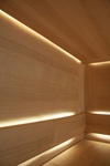 Fiber optic lighting for sauna CARIITTI SAUNA LINEAR GLASS SET, 1815000 CARIITTI SAUNA LINEAR GLASS