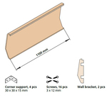 Designer Wand- und Bankelemente TAIVE RÜCKENLEHNE ELEMENT