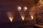 Sauna Thermo- und Hygrometer SOLO  PREMIUM-PRODUKTE Glasfaseroptik Beleuchtung für sauna SAUNA LICHT CARIITTI THERMOMETER CARIITTI THERMOMETER