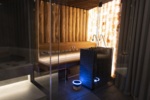 Aroma sauna dispenser Aroma sauna dispenser Ventilation SAUFLEX Mobile Saunas WIRELESS SAUNA AIR MIXER MAXI