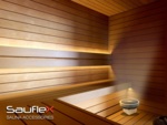 Ilmanvaihto SAUFLEX Liikkuvat saunat Aroma-annostelulaite Aroma-annostelulaite WIRELESS SAUNA AIR MIXER