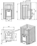 COZY sauna puukerised  SAUNA PUUKERIS COZY QUATTRO 12kW COZY QUATTRO 12kW