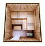 Fais ton propre kit Le kit Fabriquer un sauna KIT DE CONSTRUCTION COMPLET - SAUNA OPTIMAL, THERMO TREMBLE