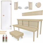 Kits de construction de sauna KIT DE CONSTRUCTION - SAUNA STANDART, TREMBLE