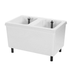 Bains de pieds ELIGA BAIN DE PIEDS, EXTERNE, DOUBLE ELIGA BAIN DE PIEDS, EXTERNE, DOUBLE