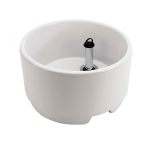 Foot baths ELIGA FOOT BATH, ROUND, SANITARY CERAMIC ELIGA FOOT BATH, ROUND