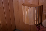 Sauna lamps LAMP AND LATTICE SET LV
