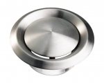 Ventilation DISC VALVE Ø100-125MM STAINLESS STEEL