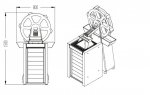 EOS S-line Sauna poêles électriques EOS SAUNA POÊLE ÉLECTRIQUE MOULIN A VENT CORONA S60