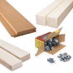 Sauna building kits 2 BUILDING KIT 2 - SAUNA PREMIUM, ALDER