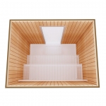 Sauna building kits 2 BUILDING KIT 2 - SAUNA STANDART, ALDER