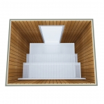 Sauna building kits 2 BUILDING KIT 2 - SAUNA STANDART, THERMO-ASPEN