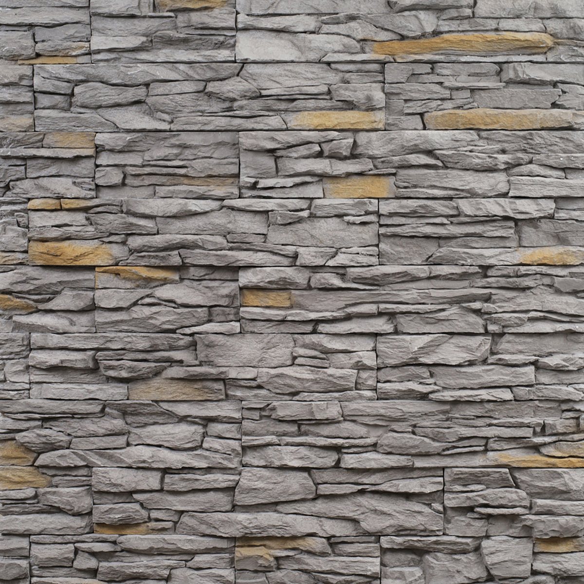 Decorative Wall Stones Cordillera Gray 100 X 500 Mm Gray