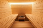 HARVIA Basturum SAUNA KABIN HARVIA HARVIA OLYMPUS 2x2, 2050 x 2100 x 2055MM, 4020830 HARVIA OLYMPUS 2x2