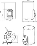 Holzbeheizte Saunaöfen Kits STOVEMAN Sauna Holzöfen HOLZOFEN STOVEMAN 13R SET STOVEMAN 13R SET