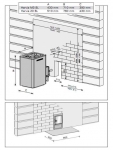 HARVIA Sauna Stoves SAUNA WOODBURNING STOVE HARVIA M3 SL HARVIA M3 SL