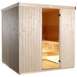 HARVIA Сabines de sauna CABINE DE SAUNA HARVIA VARIANT «SQUARE» 1,2 x 1,2M, HARVIA DELTA D36, S1212 HARVIA VARIANT «SQUARE»