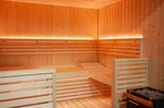 HARVIA Sauna Cabins SAUNA CABIN HARVIA VARIANT VIEW «MINI» 1,21 x 1,83M, S1212SV HARVIA VARIANT VIEW «MINI»