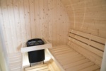 HARVIA Sauna Outdoor OUTDOOR SAUNA HARVIA KAMMI 180, 2200x2200x1800mm, SHKM180PS HARVIA KAMMI 180