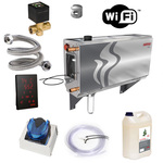 HARVIA Steam generators Steam sauna equipment kits Steam sauna equipment kits Steam sauna equipment kits HARVIA HGX2 HELIX WIFI SET STANDARD V1, 2,2kW HARVIA HGX HELIX WIFI SET, STANDARD V1