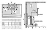 HARVIA sauna elektrikerised SAUNA ELEKTRIKERIS HARVIA THE WALL HARVIA THE WALL