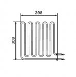 Harvia el. Saunaofen-Ersatzteile Ersatzteile für elektrische Heizungen Harvia Ersatzteile Heizelemente für Öfen HARVIA HEIZELEMENTE ZSB-228 2670W/230V HARVIA HEIZELEMENTE
