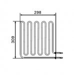 Harvia elektrikeriste varuosad Harvia elektrikeriste varuosad Elektrikeriste varuosad Kütteelemendid sauna keristele HARVIA KÜTTEELEMENDID ZSB-228 2670W/230V HARVIA KÜTTEELEMENDID