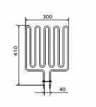 Elektrikeriste varuosad Kütteelemendid sauna keristele Harvia elektrikeriste varuosad HARVIA KÜTTEELEMENDID ZSL-318 3000W/240V HARVIA KÜTTEELEMENDID