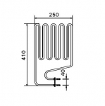 Harvia elektrikeriste varuosad Harvia elektrikeriste varuosad Elektrikeriste varuosad Kütteelemendid sauna keristele HARVIA KÜTTEELEMENDID ZSS-110 1500W/230V HARVIA KÜTTEELEMENDID