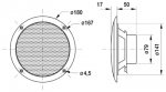 Audio & Vidéo systèmes pour sauna HAUT-PARLEUR POUR SAUNA HARVIA, 80W