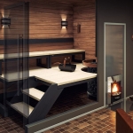 Seaux avec louches pour sauna Kits plus de vapeur PRODUITS PREMIUM KIT DE SAUNA «PLUS DE VAPEUR» PREMIUM, HARVIA 8,0 L