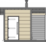 HARVIA Sauna d'exterieur HARVIA SOLIDE OUTDOOR