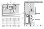 HARVIA Sauna heaters ELECTRIC SAUNA HEATER HARVIA THE WALL HARVIA THE WALL