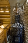 Sauna chimney for woodburners HARVIA CHIMNEY SET WHP 1500 BLACK