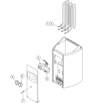 Harvia el. Saunaofen-Ersatzteile Ersatzteile für elektrische Heizungen Harvia HARVIA VEGA COMPACT THEROSTAT KNOPF ZSB-115 HARVIA VEGA COMPACT ERSATZTEILE