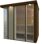 SAUNAINTER Basturum SAUNA KABIN SAUNAINTER LEILISAUN EXCLUSIVE 150 x 180 SAUNAINTER LEILISAUN EXCLUSIVE 150 x 180