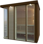 SAUNAINTER Сabines de sauna CABINE DE SAUNA SAUNAINTER LEILISAUN EXCLUSIVE 150 x 180 SAUNAINTER LEILISAUN EXCLUSIVE 150 x 180