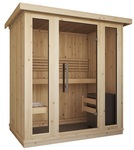 NOUVEAUX PRODUITS SAUNAINTER Сabines de sauna CABINE DE SAUNA SAUNAINTER 195x131