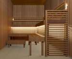 Éléments modulaires pour banc de sauna ACCOUDOIR, THERMO TREMBLE, 20x600x1300mm
