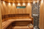 Éléments modulaires pour banc de sauna FINI MODULE, TREMBLE, 140x400x1600-2400mm