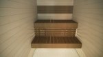 Modulare Elemente für Saunabank RÜCKENLEHNE, THERMO ESPE, 16x300x1600-2400mm
